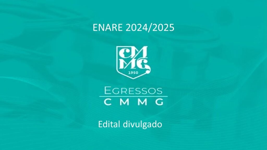 Destaque de ENARE 2024/2025: edital divulgado