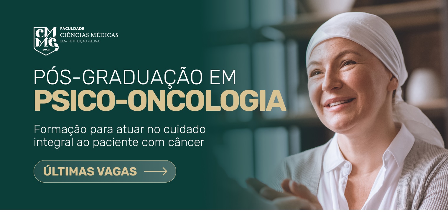 Que tal uma pós em Psico-oncologia?