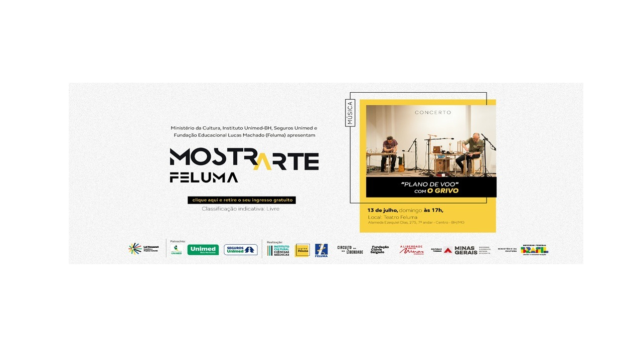 Concerto “Plano de Voo” com O Grivo