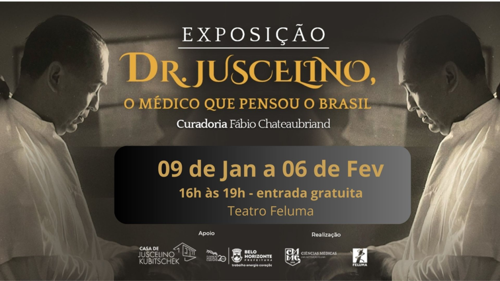Vida e obra de JK ganham exposição gratuita no Teatro Feluma