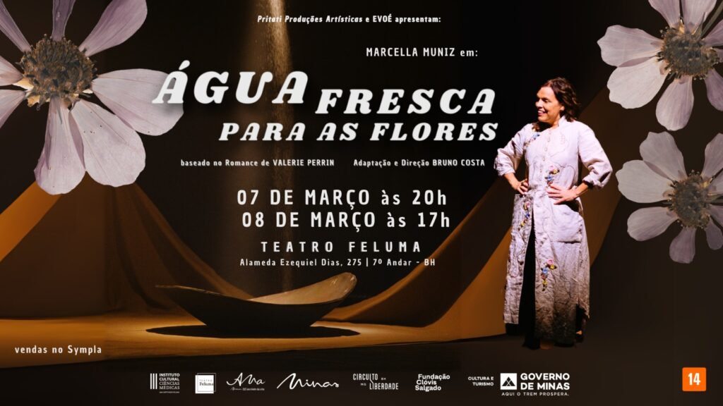 O espetáculo “Água Fresca para as Flores” está de volta ao Teatro Feluma